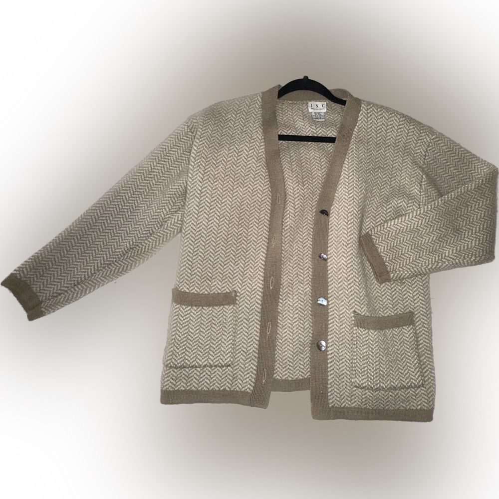 Tan cardigan Size: small
